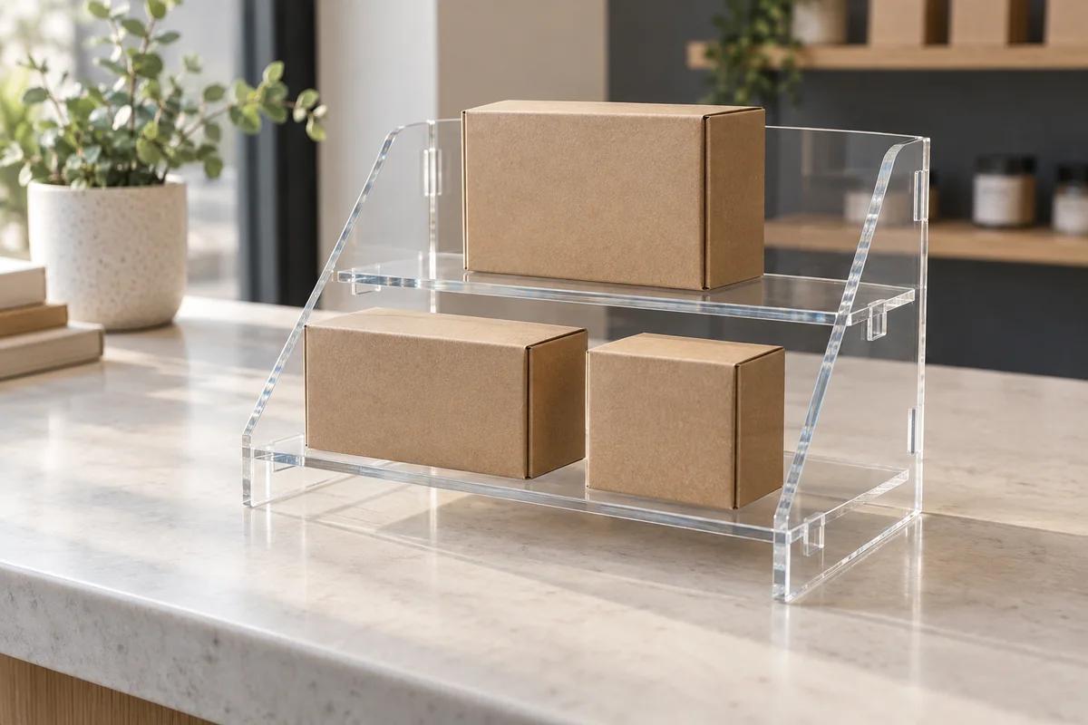 Illustrative displays & retail sample